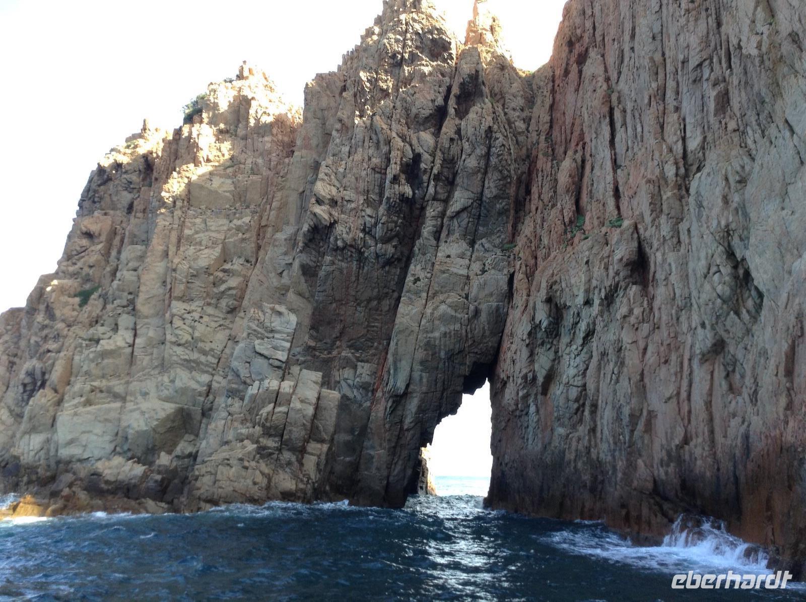 Schiffsfahrt vor der Calanche