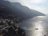 Blick auf Positano
