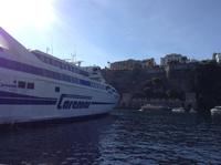 im Hafen von Sorrent