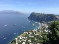 Blick vom Garten Munte auf Capri