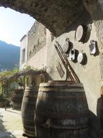 Weinfässer auf unserer Wanderung