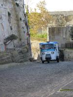 Ankunft des Mikrotaxis auf der 