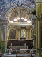 Altar der Kirche des Erzengels Michael auf Procida