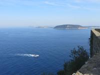 Blick vom Castello Aragonese auf Procida