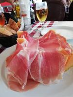 Seranoschinken und Melone