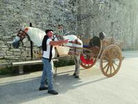 Erice- Straßenkünstler