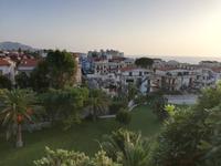 Blich vom Zimmer auf Naxos