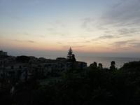 Blich vom Zimmer auf Naxos