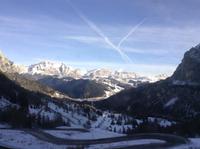 Auffahrt zum Grödner Joch