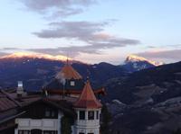 Sonnenuntergang über dem Eisacktal