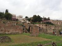 Forum Romanum mit Blick zur Aussichtsterasse