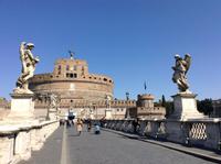 auf der Engelsbrücke