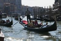 Rush Hour  Gondeln am Canale Grande
