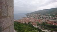 Ausblick von der oberen Plattform der Festung, Senj