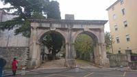 Ehemaliges römisches Eingangstor zur Stadt, Pula, Istrien