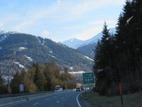  Fahrt über die Brennerautobahn