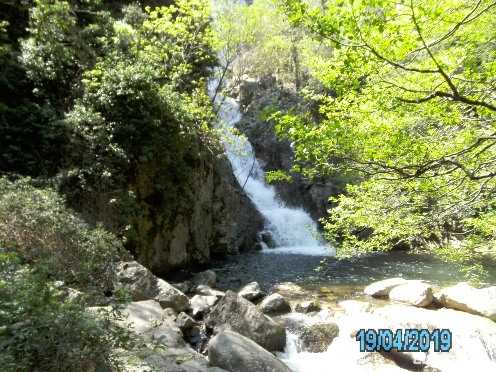 Wanderung zum Wasserfall Le Cascate del Marmarico