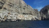 Alghero (Bootsfahrt zur Neptungrotte - Grotten-Eingang)
