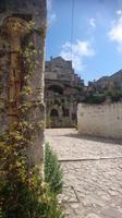 Bewachsene Regenrinne, Matera