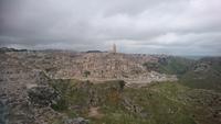 Blick auf Matera und die Höhlenwohnungen (Sassi)