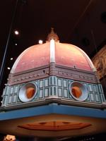 Brunelleschis Meisterwerk, die Domkuppel, hier Holzmodell im Dommuseum