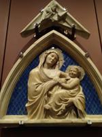 Dommuseum:Relief vom Campanile: Madonna mit Kind von Andrea Pisano, 1342-1343