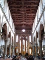 Santa Croce: Mittelschiff und Hauptaltar