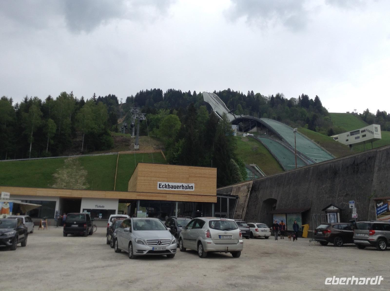 In Garmisch an der Schanze
