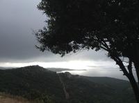 Dicke Wolken über der Costa Smeralda