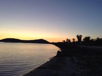 Sonnenuntergang am Strand
