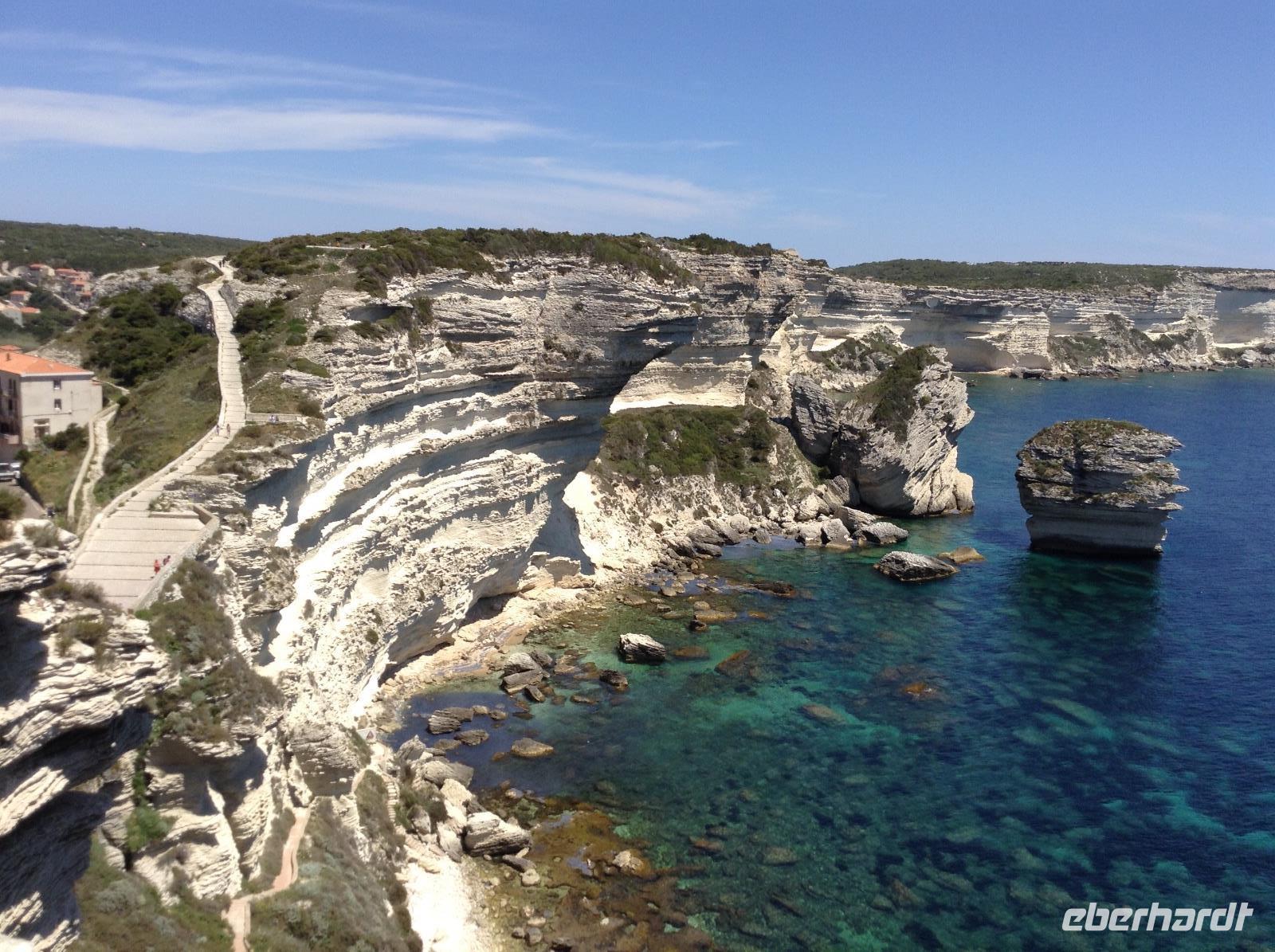 Blick zur Kreideküste