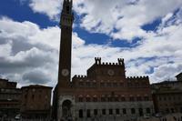 Campo in Siena mit Rathaus u. Turm