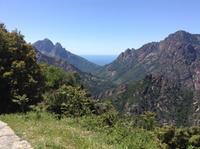 Blick zur Bucht von Port