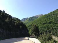 der Weg in die Berge