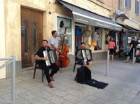 Musiker in der Altstadt