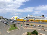 der Fährhafen von Bastia