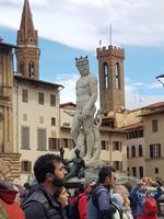 Statue von Poseidon auf dem Palazzo Vecchio