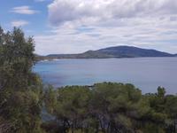 Blick auf das Meer von der Insel Elba aus