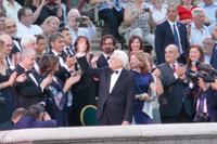 Italienischer Staatpräsident bei Aufführung La Traviata