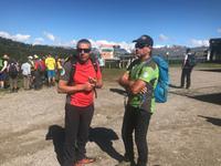 Wanderleiter beraten sich