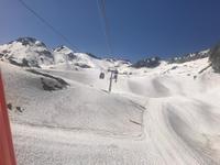 Auffahrt Richtung Cima Presena