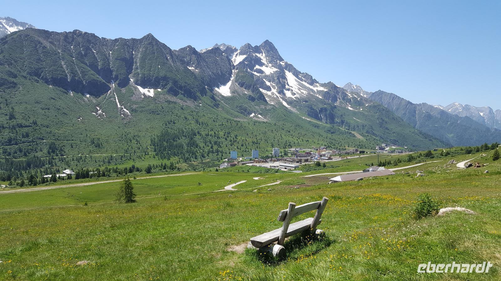 Blick auf Passo Tonale