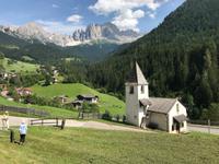 Tieres Blick auf den Rosengarten