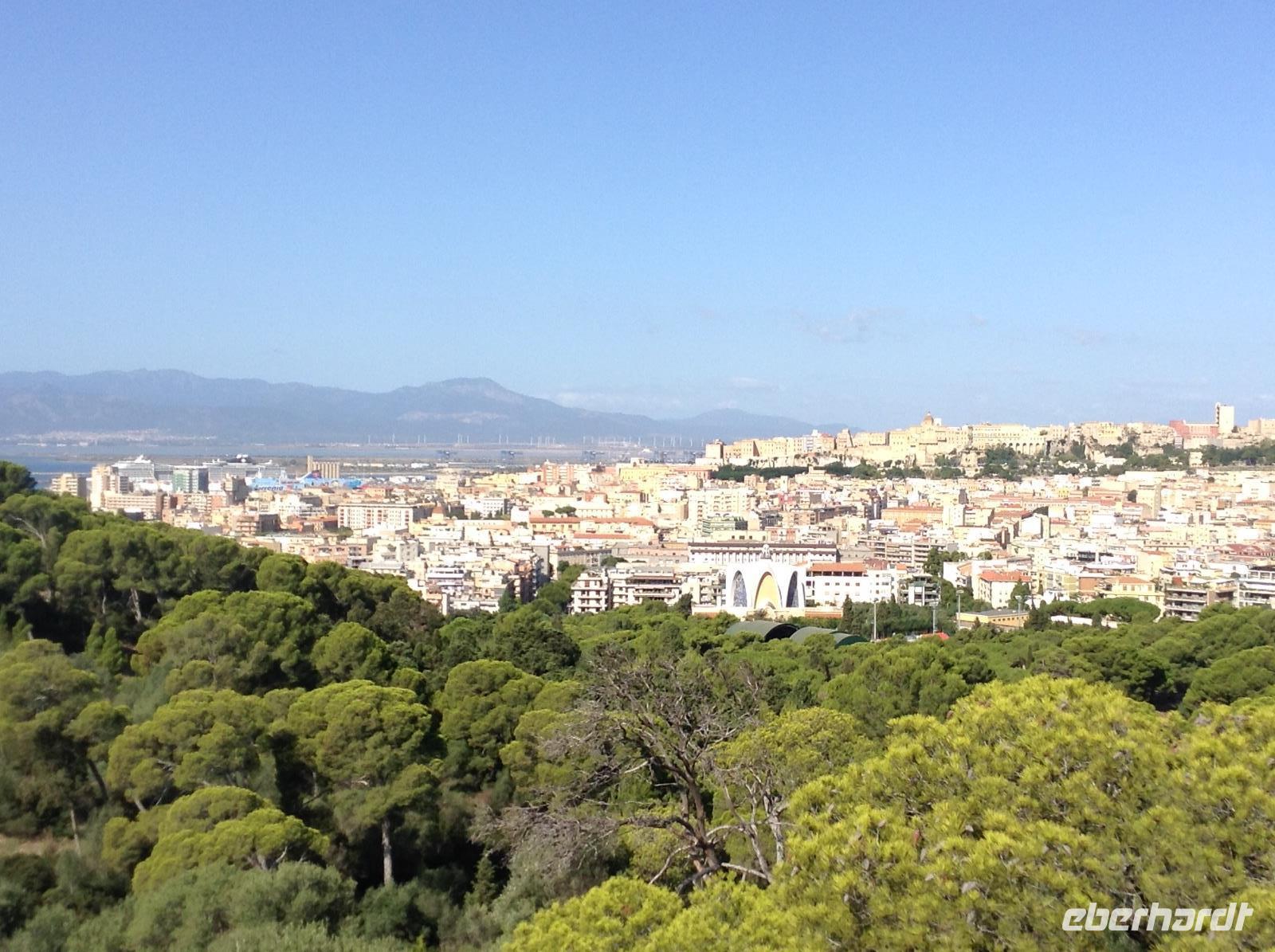 die Altstadt von Cagliari