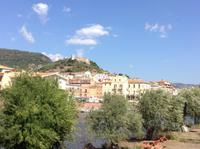 Blick in Richtung Castello Malaspina