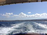 Bootsfahrt zur Neptungrotte