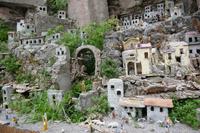 Auf dem Weg zum Papiermuseum in Amalfi Krippe