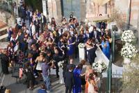 Hochzeit direkt neben unserem Hotel