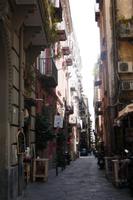 Staßen deer Altstadt von Neapel