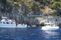 Einfahrt zur Blauen Grotte